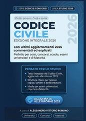 Alessandro Vittorio Romano - Codice civile 2026 (2026)