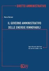 Marco Mariani - Il governo amministrativo delle energie rinnovabili (2026)